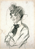 KT 2563
<br/>
Parijs' schetsboek
<br/>
<em>Israëls, Isaac (1865-1934)</em>